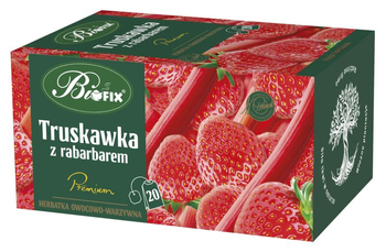 BIFIX PREMIUM TRUSKAWKA Z RABARBAREM 20X2G