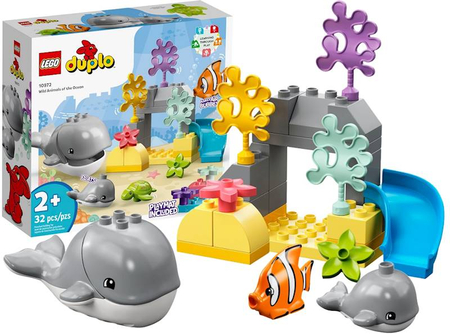 LEGO 10972 DUPLO Town Dzikie zwierzęta oceanu
