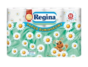 REGINA PAPIER TOALETOWY RUMIANEK 12 ROL