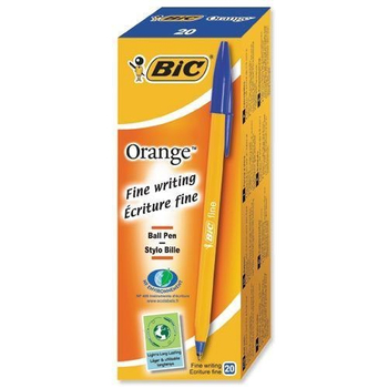 BIC DŁUG.ORANGE NIEBIESKI /20SZT/