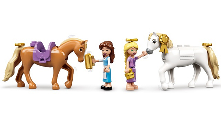 LEGO 43195 DISNEY PRINCESS KRÓLEWSKIE STAJNIE BELLI I ROSZPUNKI