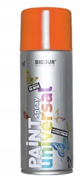 BIODUR EMALIA UNIWERSALNA 400ML 2004 POMARAŃCZ