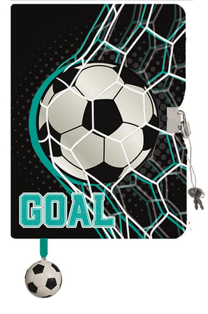 PAMIĘTNIK Z KŁÓDKĄ A5 96 K GOAL