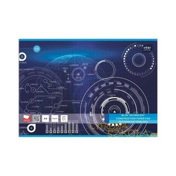 BLOK TECHN. A4 10SZT INTER.