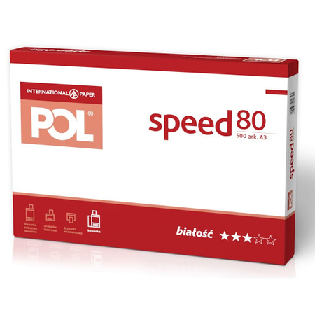 PAPIER KSERO POLSPEED A3 80G RYZA