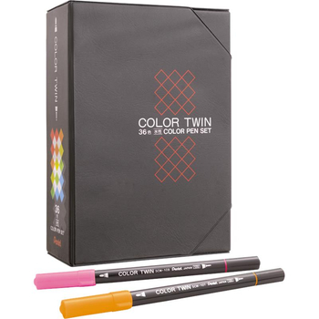 **PENTEL PISAK DWUSTRONNY TWIN COLOR PEN 36SZT SET SCW-36