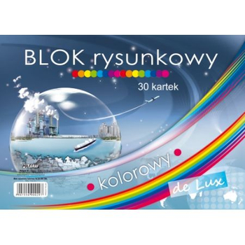 BLOK RYSUNKOWY KOLOR DE LUX A4 30K