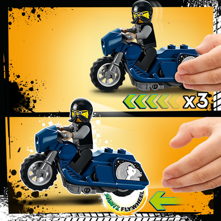 LEGO 60331 CITY Turystyczny motocykl Touring Stunt Bike