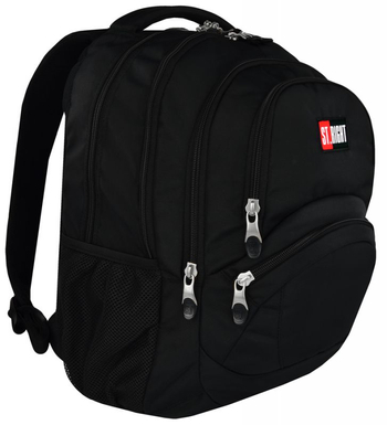 MAJ-PLECAK SZKOL STRIGHT BLACK 9076