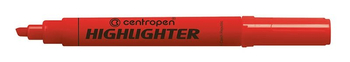 CENTROPEN ZAKREŚLACZ FLUO HIGHLIGHTER 8552 CZERWONY