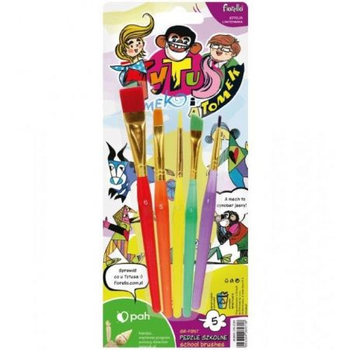 ***TYTUS ROMEK I ATOMEK PĘDZLE 5 SZT 170-2729