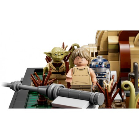 LEGO 75330 STAR WARS Diorama: Szkolenie Jedi na Dagobah