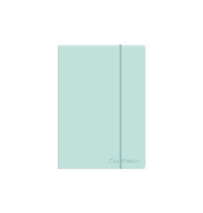 COOLPACK BRULION A5 Z GUMKĄ PASTEL POWDER MINT 20316