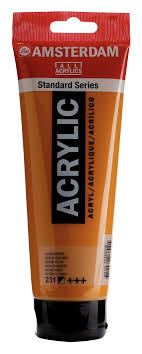 FARBA AKRYL.250ML 231 GOLD OCHRE AMSTERDAM