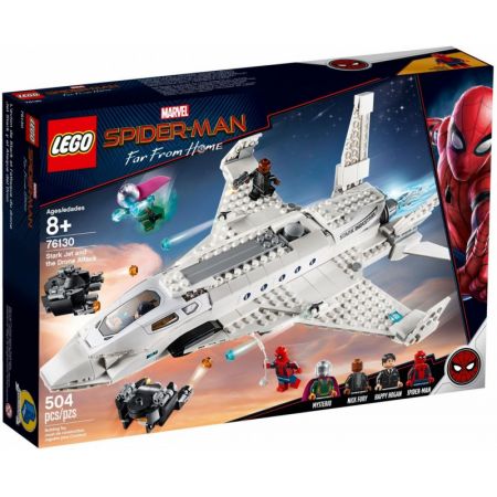 LEGO 76130 SUPER HEROES ODRZUTOWIEC STARKA I ATAK DRONÓW