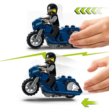 LEGO 60331 CITY Turystyczny motocykl Touring Stunt Bike