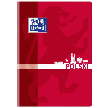OXFORD ZESZYT DO JĘZYKA POLSKIEGO POLSKI A5 60K 90G LINIA 400175634
