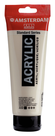 FARBA AKRYL.250ML 222 NAPLES YLW AMSTERDAM