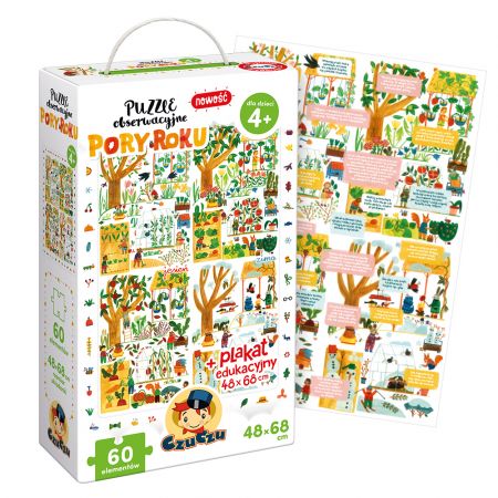 CZUCZU PUZZLE OBSERWACYJNE PORY ROKU