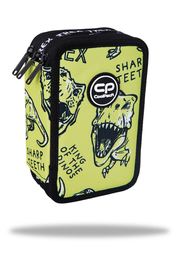 coolpack jumper 3 piórnik podwójny z wyposażeniem dino adventure f067705