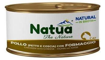 NATUA PUSZK 85G NATURAL KURCZAK Z SEREM W BULIONIE