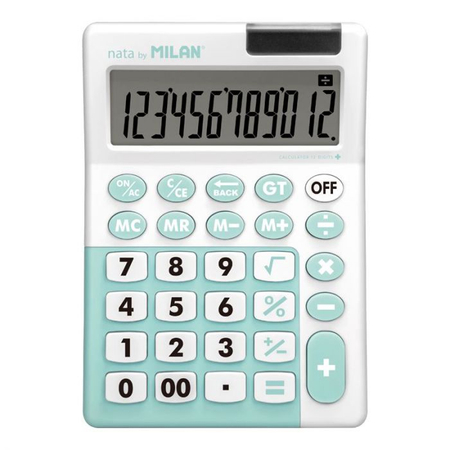 MILAN KALKULATOR 12 POZ ZIELONY 151812IBG
