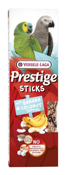 VL-PRESTIGE KOLBY Z POSYPKĄ Z BANANA I KOKOSA DLA DUŻYCH PAPUG