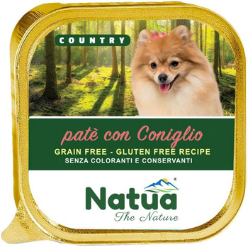 NATUA PIES TACKA 100G COUNTRY KRÓLIK