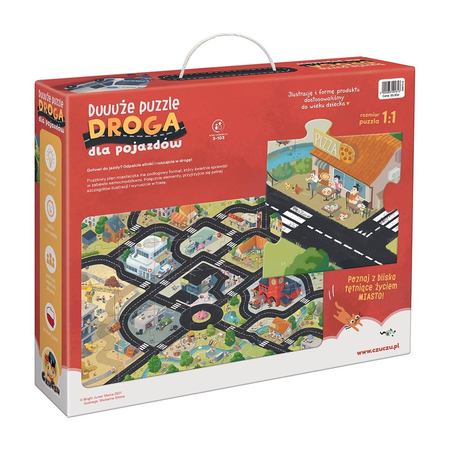 CZUCZU DUUUŻE PUZZLE DROGA DLA POJAZDÓW
