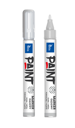 TETIS MARKER OLEJ.2MM OKR.KOŃCÓWKA SREBRNY 1SZT KM202-S