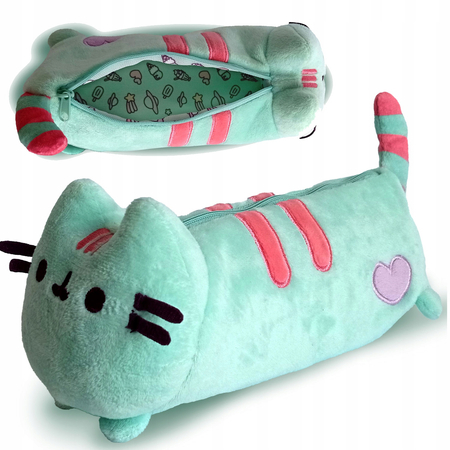 MAJEWSKI PIÓRNIK SASZETKA PLUSZOWA KOT PUSHEEN THE CAT 716805
