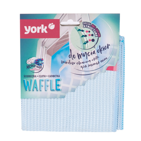 YORK ŚCIERKA MIKROFIBRA DO OKIEN WAFFLE