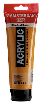 FARBA AKRYL.250ML 227 YELLOW OCHRE AMSTERDAM