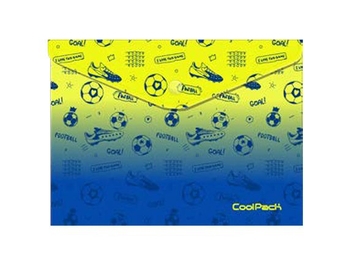 coolpack koperta na dokumenty a4 na zatrzask football 2t 25717cp