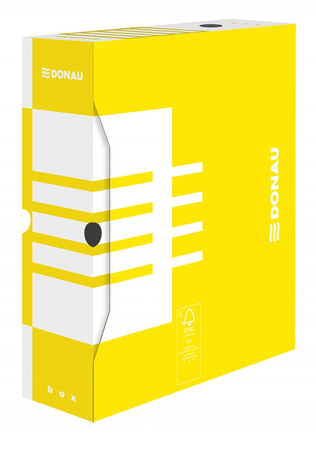 DONAU PUDŁO ARCHIWI.A4 ŻÓŁTE 7661301FSC-11