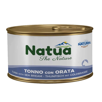 NATUA PUSZK 85G NATURAL TUŃCZYK Z DORATĄ W BULIONIE