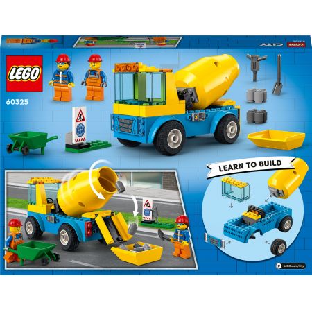 LEGO 60325 CITY Ciężarówka z betoniarką