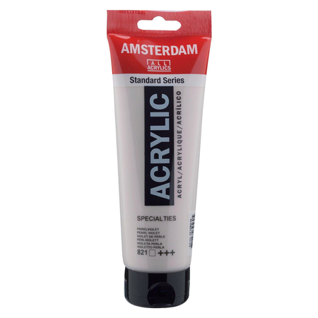 FARBA AKRYL.250ML PEARL VIOLET 821 AMSTERDAM