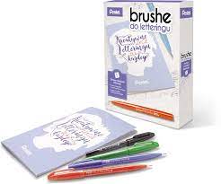 PENTEL ZESTAW LEKCJA LETTTERINGU SES15C-DARK