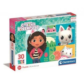 Clementoni Puzzle 30el Koci Domek Gabi. Gaby's Dollhouse 20281