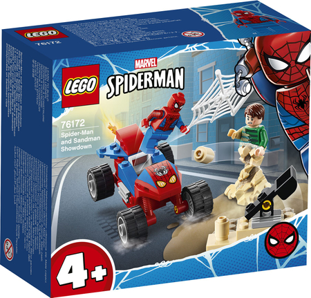 Lego 76172 Super Heroes pojedynek spider-mana  Sandmanem