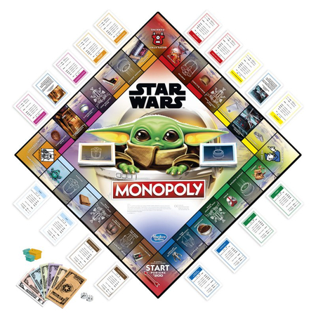 MONOPOLY STAR WARS MANDALORIAN THE CHILD F2013