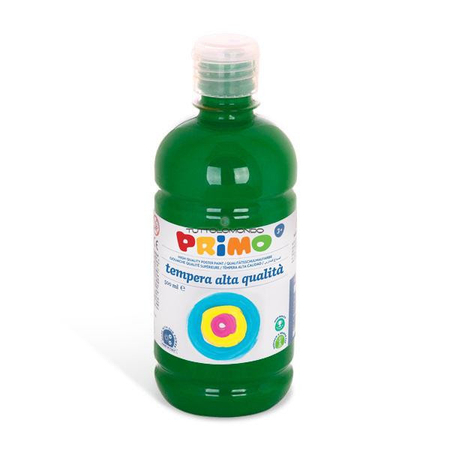PRIMO FARBA TEMPERA 500ML ZIELONA CIEMNA 201TL500630