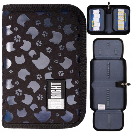 MAJ24 PIÓRNIK DWUKLAPOWY BEZ WYPOSAŻENA PC-03 STRIGHT BLACK CATS 664632
