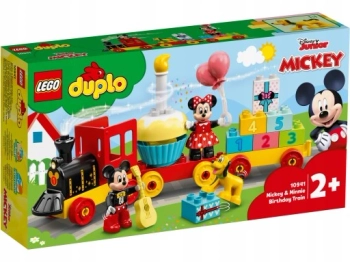 Lego 10941 Duplo Urodzinowy pociąg myszek Miki i Minnie