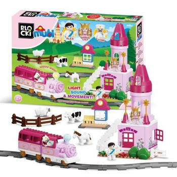 KLOCKI BLOCKI MUBI BAJKOWY PAŁAC 83EL. MU4001