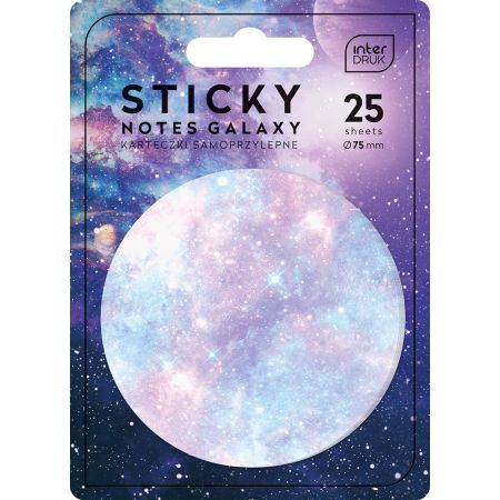 INT KARTECZKI SAMOPRZYLEPNE KSZTAŁTY GALAXY 309990