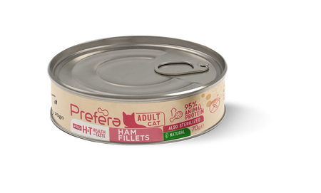 PREFERA FILET SZYNKA Z KURCZAKIEM PUSZKA DLA KOTA 70G