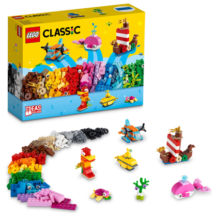 LEGO 11018 CLASSIC Kreatywna oceaniczna zabawa