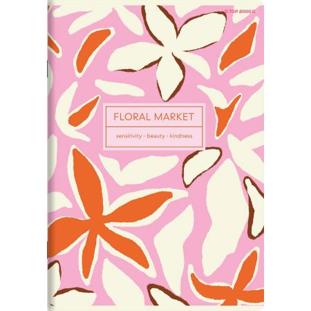 TOP ZESZYT FLORADELIC A5 60K KRATKA 400181859